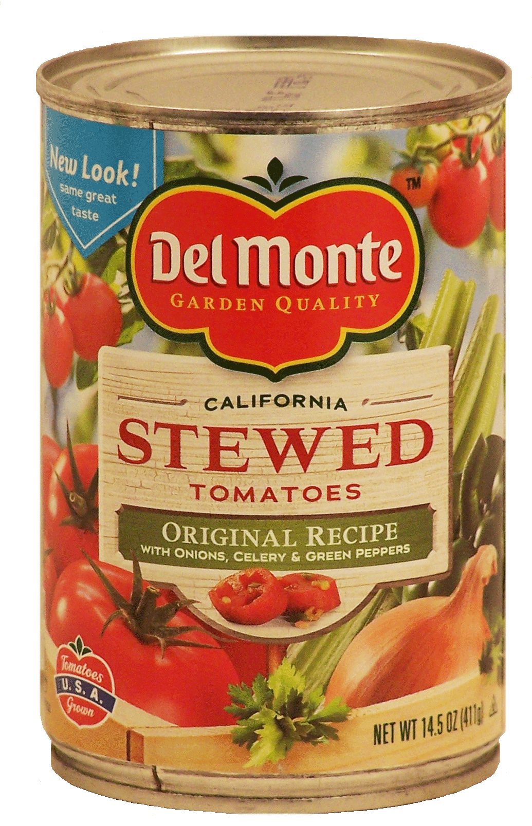 Del Monte Tomatoes Stewed Original w/Onions Celery & Green Peppers Full-Size Picture